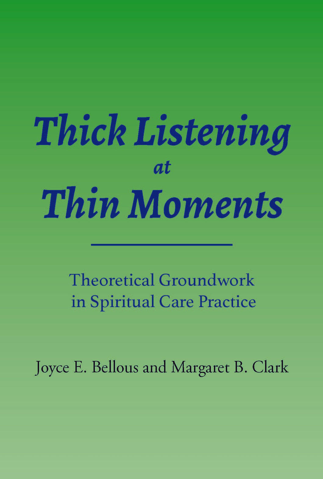 Thick Listening at Thin Moments